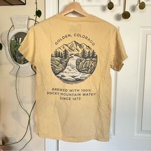 Coors Golden Colorado graphic tee
